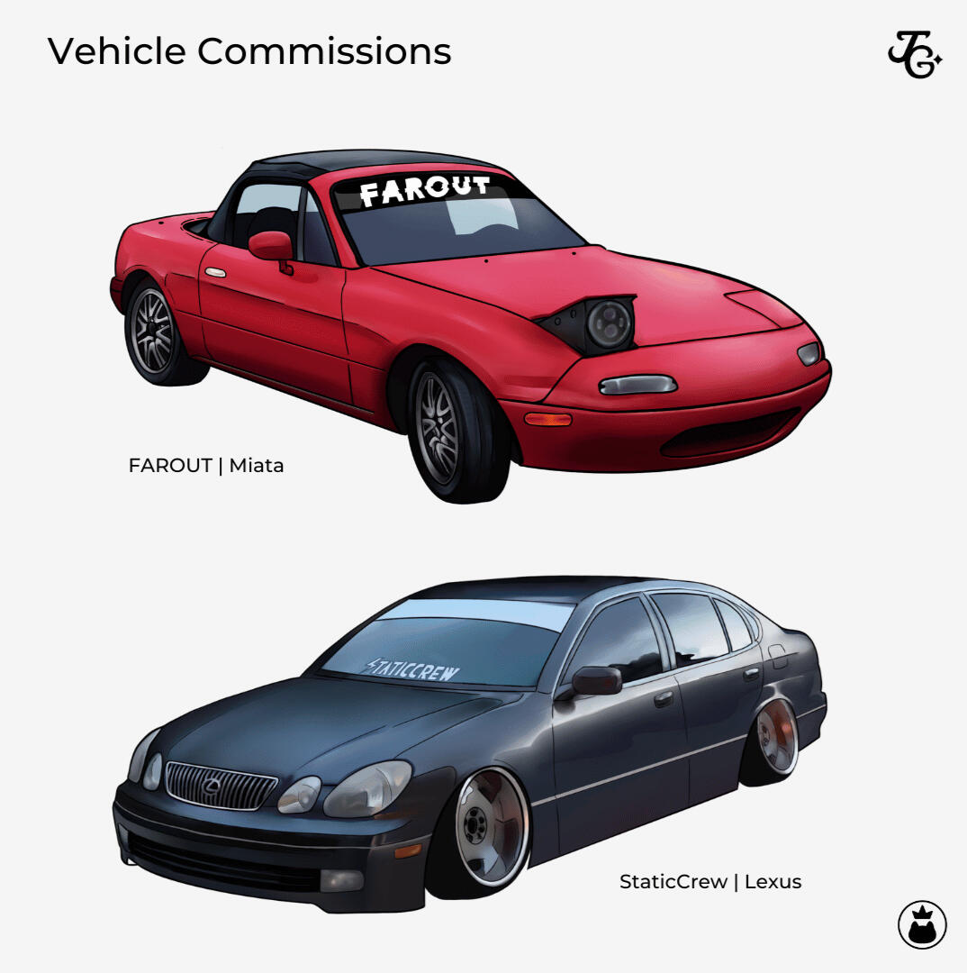 Vehicle Illustration Commissions